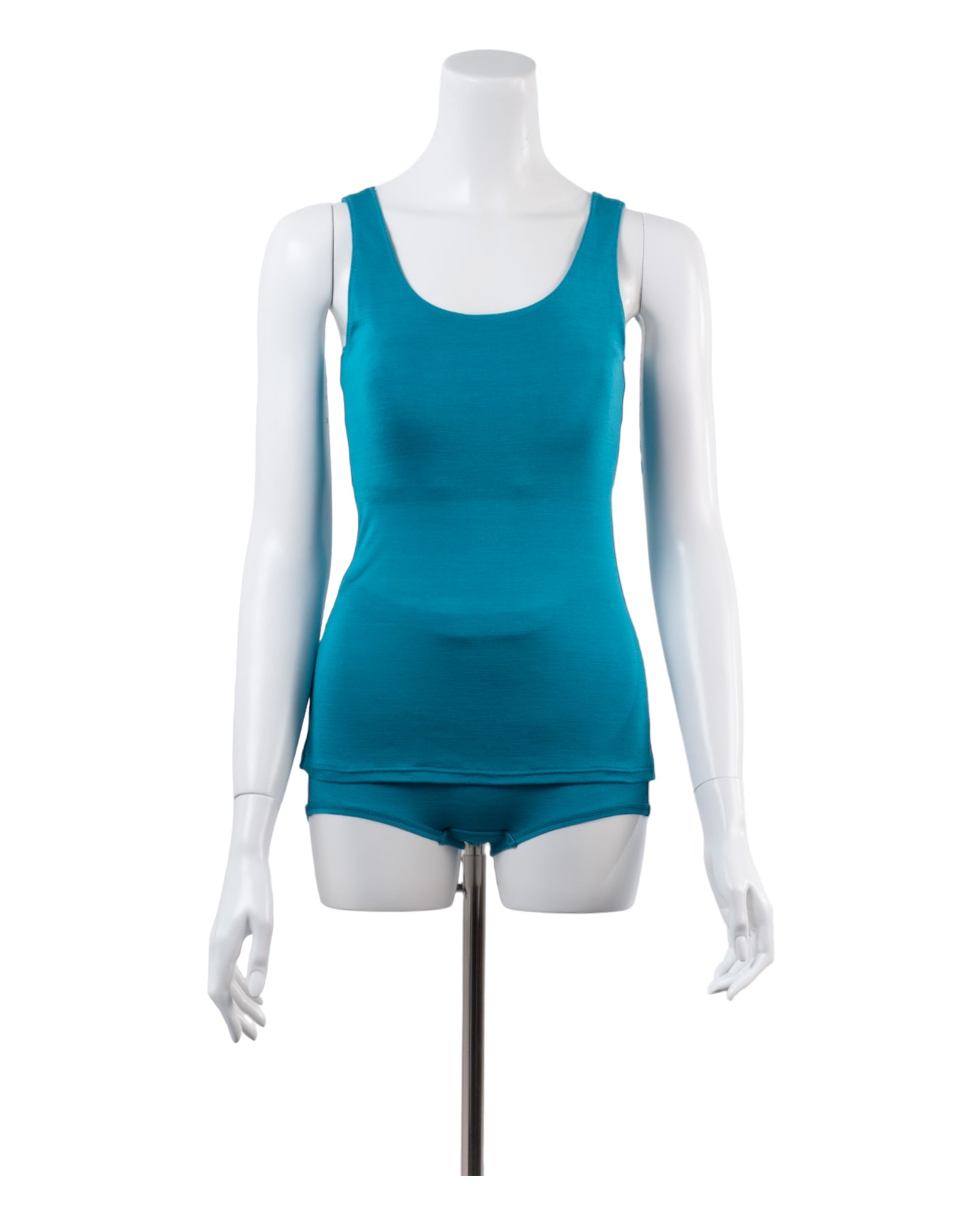 Washable Silk Tank Top #Blue
