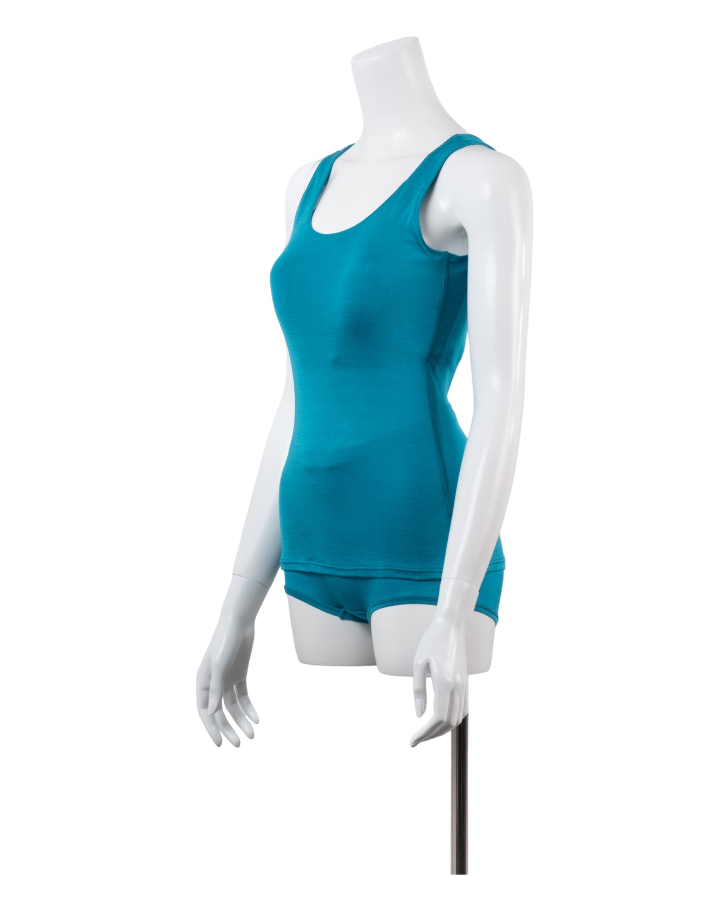 Washable Silk Tank Top #Blue