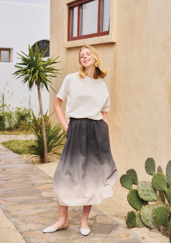 Suvin Cotton Wide T-Shirt