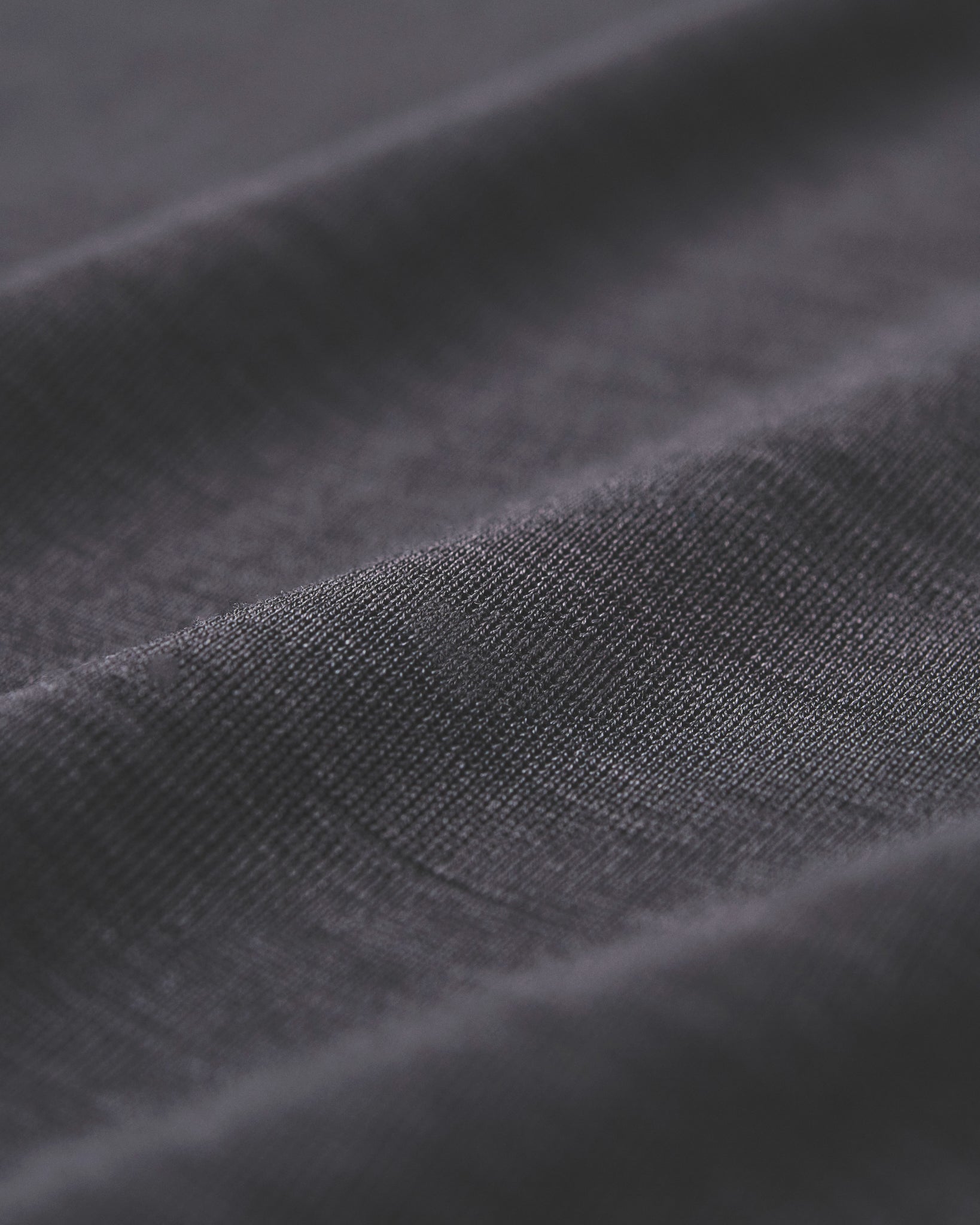 Washable Silk Long Sleeve C&S #Charcoal