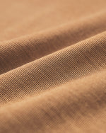 Washable Silk Long Sleeve C&S #Camel