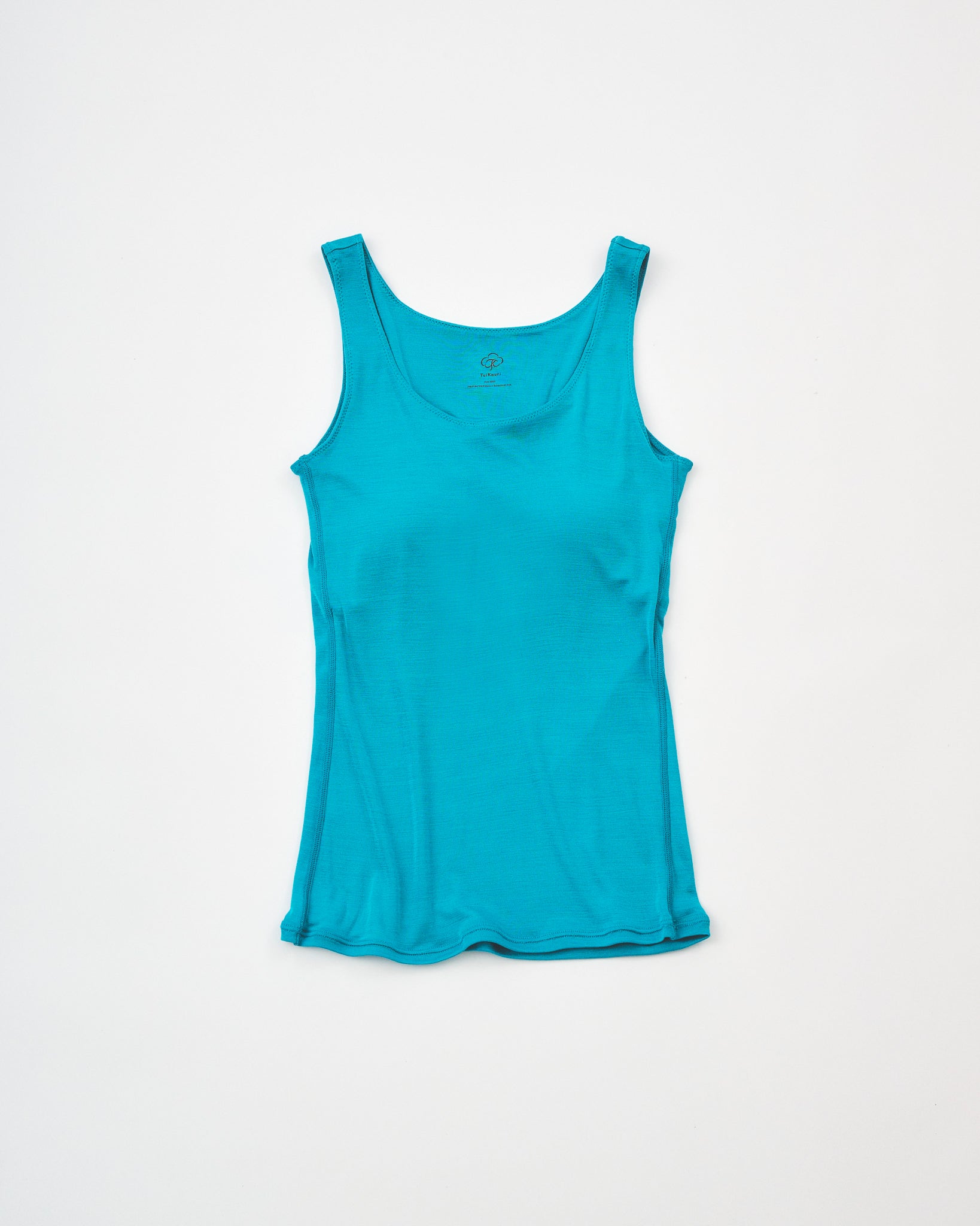 Washable Silk Tank Top ＃Blue