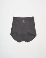 Washable Silk High Waist Shorts #Charcoal