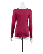 Washable Silk Long Sleeve C&S #Pink